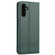 AZNS Magnetic Calf Texture Flip Leather Phone Case for Samsung Galaxy A14 5G - Dark Green