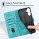 Skin-feel Embossed Leather Phone Case for Samsung Galaxy A14 5G - Green