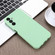 Solid Color Liquid Silicone Shockproof Full Coverage Phone Case for Samsung Galaxy A14 5G - Green