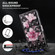 3D Painted Leather Phone Case for Samsung Galaxy A14 5G - Pink Flower