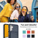 Shockproof Leather Phone Case with Card Holder for Samsung Galaxy A14 5G - Blue