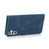 Dual-color Stitching Leather Phone Case for Samsung Galaxy A14 5G - Blue Green