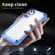 Skin Feel TPU + PC Phone Case for Samsung Galaxy A14 5G - Transparent Blue