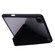 Deformation Transparent Acrylic Leather Tablet Casefor iPad Pro 12.9 inch - Black