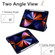 Acrylic 3-folding Smart Leather Tablet Casefor iPad Pro 12.9 inch - Dark Blue