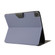 Electric Pressed Texture Horizontal Flip Leather Tablet Case with Holder & Pen Slotfor iPad Pro 12.9 inch - Lavender Gray