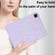 Jelly Color Water Ripple TPU Tablet Casefor iPad Pro 12.9 inch - Purple