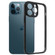 Frosted TPU + Transparent PC Phone Case for iPhone 12 Pro - Black