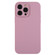 Pure Color Liquid Silicone Fine Pore Phone Case for iPhone 12 Pro - Black Currant