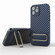 Wavy Textured Phone Case for iPhone 12 Pro - Blue