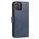 Calf Texture Buckle Horizontal Flip Leather Case with Holder & Card Slots & Wallet for iPhone 12 Pro - Blue