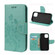 Butterfly Flower Pattern Horizontal Flip Leather Case with Holder & Card Slots & Wallet for iPhone 12 Pro - Green