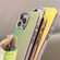 Mirror Glitter IMD Phone Case for iPhone 12 Pro - Yellow