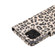 Leopard Print Pattern Horizontal Flip Leather Case with Card Slot and Holder for iPhone 12 Pro - Gray