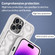3D Cloud Pattern TPU Phone Case for iPhone 12 Pro - Orange