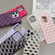 3D Scale Style TPU Phone Case for iPhone 12 Pro - Pink