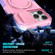 Sliding Camshield Magsafe Holder TPU Hybrid PC Phone Case for iPhone 12 Pro - Purple Pink