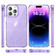 Star Solid Color Phone Case for iPhone 12 Pro - Purple