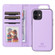 BETOPNICE BN-005 2 in 1 Detachable Imitate Genuine Leather Phone Case for iPhone 12 Pro - Light Purple