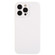 Pure Color Liquid Silicone Fine Pore Phone Case for iPhone 12 Pro - White