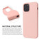 Solid Color Liquid Silicone Shockproof Protective Case for iPhone 12 Pro - Lavender Grey