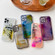 Oil Painting Electroplating TPU Phone Case for iPhone 12 Pro - Grey