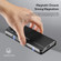 DUX DUCIS Bril Series PU + TPU Phone Case for Samsung Galaxy Z Fold5 5G - Black
