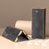 Nano Plating Cowhide Texture PU Phone Case for Samsung Galaxy Z Fold5 5G - Black