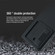 NILLKIN CamShield Liquid Silicone + PC Full Coverage Phone Case for Samsung Galaxy Z Fold5 5G - Black