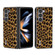 ABEEL Black Edge Leopard Phone Case for Samsung Galaxy Z Fold5 5G - Golden