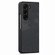 Integrated Film Retro Skin Feel Fold Leather Phone Case for Samsung Galaxy Z Fold5 5G - Black