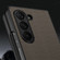Ultra-thin Carbon Fiber Texture Printing Phone Case for Samsung Galaxy Z Fold5 5G - Black Yellow
