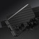 Ultra-thin Carbon Fiber Texture Printing Phone Case for Samsung Galaxy Z Fold5 5G - Black Yellow