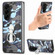 Camouflage Ring Holder PC Phone Case for Samsung Galaxy Z Fold5 5G - Blue