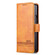 AZNS Magnetic Calf Texture Flip Leather Phone Case for Samsung Galaxy Z Fold5 5G - Light Brown