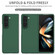 Armor Foldable Phone Case for Samsung Galaxy Z Fold5 5G - Dark Green