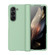 Skin Feel PC Phone Case with Hinge for Samsung Galaxy Z Fold5 5G - Mint Green