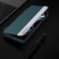 Side Electroplating Adsorption Ultra-thin Leather Phone Case with Pen for Samsung Galaxy Z Fold5 5G - Green