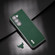 ABEEL Genuine Leather Luxury Series Phone Case for Samsung Galaxy Z Fold5 5G - Night Green