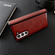 Crazy Horse Texture Three-stage Leather Phone Case for Samsung Galaxy Z Fold5 5G - Red