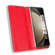 Magnetic Buckle Retro Texture Leather Phone Case with Pen Slot for Samsung Galaxy Z Fold5 5G - Red