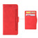 Skin Feel Calf Texture Card Slots Leather Phone Case for Samsung Galaxy Z Fold5 5G - Red