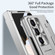 Integrated Folding Hinge Phone Case with Stylus for Samsung Galaxy Z Fold5 5G - Silver