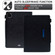 Suede Cross Texture Magnetic Clasp Leather Tablet Case for iPad Pro 11 - Black