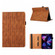 Lucky Bamboo Pattern Leather Tablet Case for iPad Pro 11 - Brown