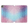 Dual-folding Coloured Drawing Voltage Horizontal Flip PU Leather Tablet Case with Holder & Sleep / Wake-up Function for iPad Pro 11 - Rainbow Sand