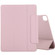 Horizontal Flip Ultra-thin Double-sided Clip Active Buckle Magnetic PU Leather Tablet Case With Three-folding Holder & Sleep / Wake-up Function for iPad Pro 11 - Pink