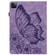 Big Butterfly Embossed Smart Leather Tablet Case for iPad Pro 11 - Purple