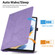 Tree Life Embossed Rotation Leather Smart Tablet Case for iPad Pro 11 - Purple
