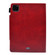 Suede Cross Texture Magnetic Clasp Leather Tablet Case for iPad Pro 11 - Red